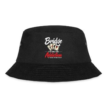 Brücke, Es Ist Nur Eine Sucht, Wenn Du Es - Bucket Hat - Schwarz - Vorne - Lela (165cm)