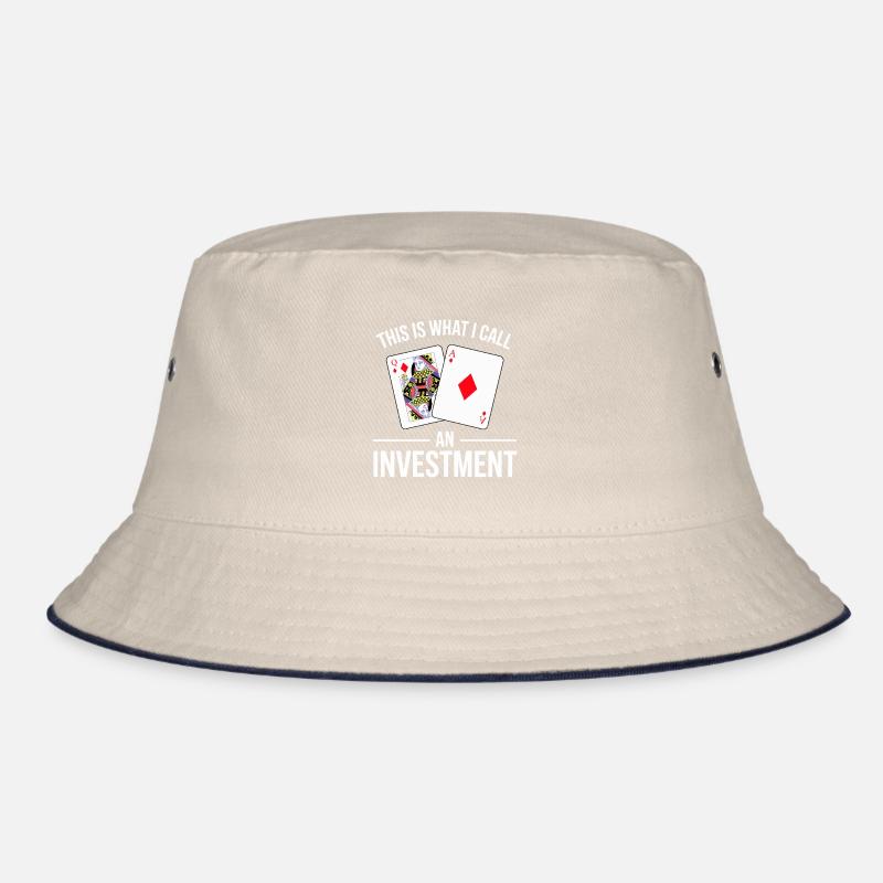 Blackjack Spruch Design Bucket Hat
