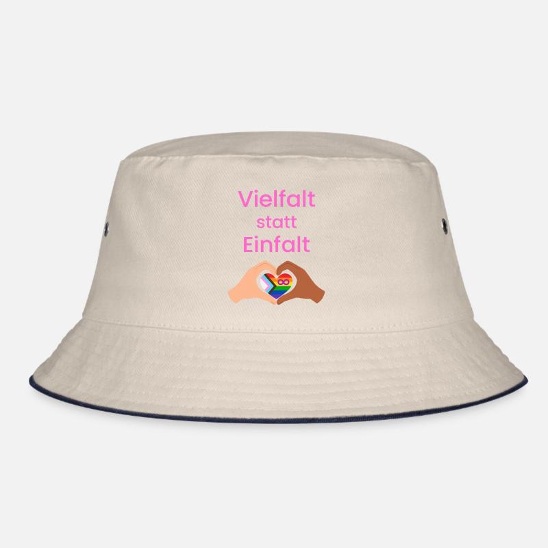 Vielfalt statt Einfalt Bucket Hat