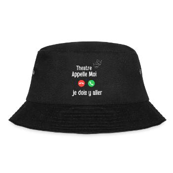 Theater Call Me Notfall - Bucket Hat - Schwarz - Vorne - Lela (165cm)