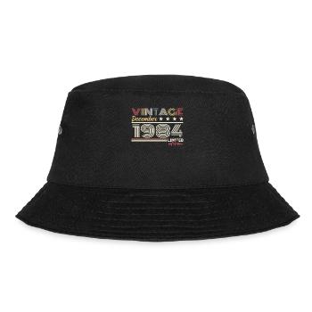 December 1984 Gift - Bucket Hat - black - Front - Lela (165cm)