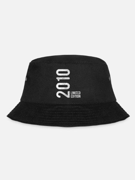 15th Birthday Boy Girls 15 Years 2010 - Bucket Hat - black