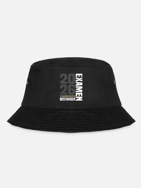 Zahnmedizin Examen 2026 - Bucket Hat - Schwarz