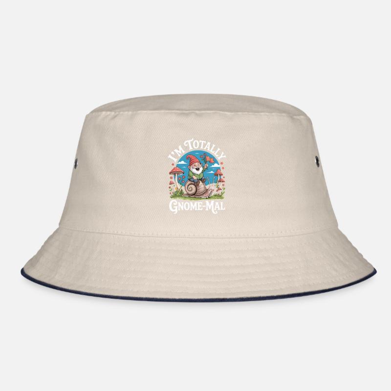  Ich Bin Total Gnome-Mal: Witziger Gartenzwerg mit Bucket Hat