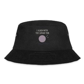 Moon Cycle Moon Goddess Intentionally - Bucket Hat - black - Front - Lela (165cm)