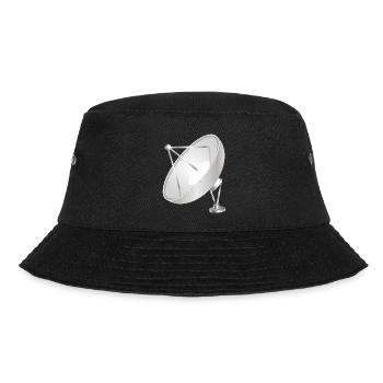 Antenne paraboise à l’aspect moderne et net - Bob - noir - Devant - Lela (165cm)
