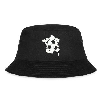 French Football Card - Bucket Hat - black - Front - Lela (165cm)