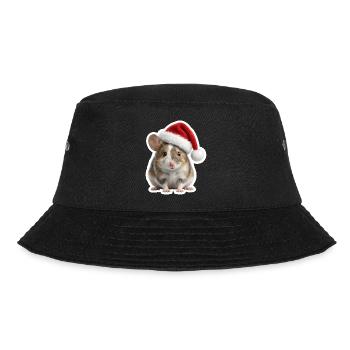 Une souris mignonne avec un grand chapeau de Noël - Bob - noir - Devant - Lela (165cm)