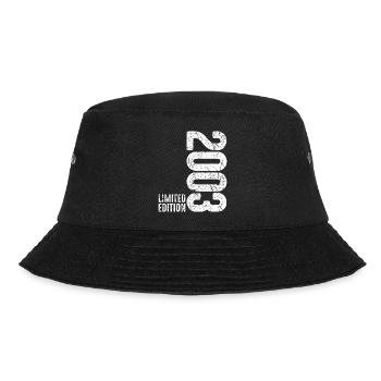 23 JAHRE 23. GEBURTSTAG LIMITED EDITION 2003 - Bucket Hat - Schwarz - Vorne - Lela (165cm)