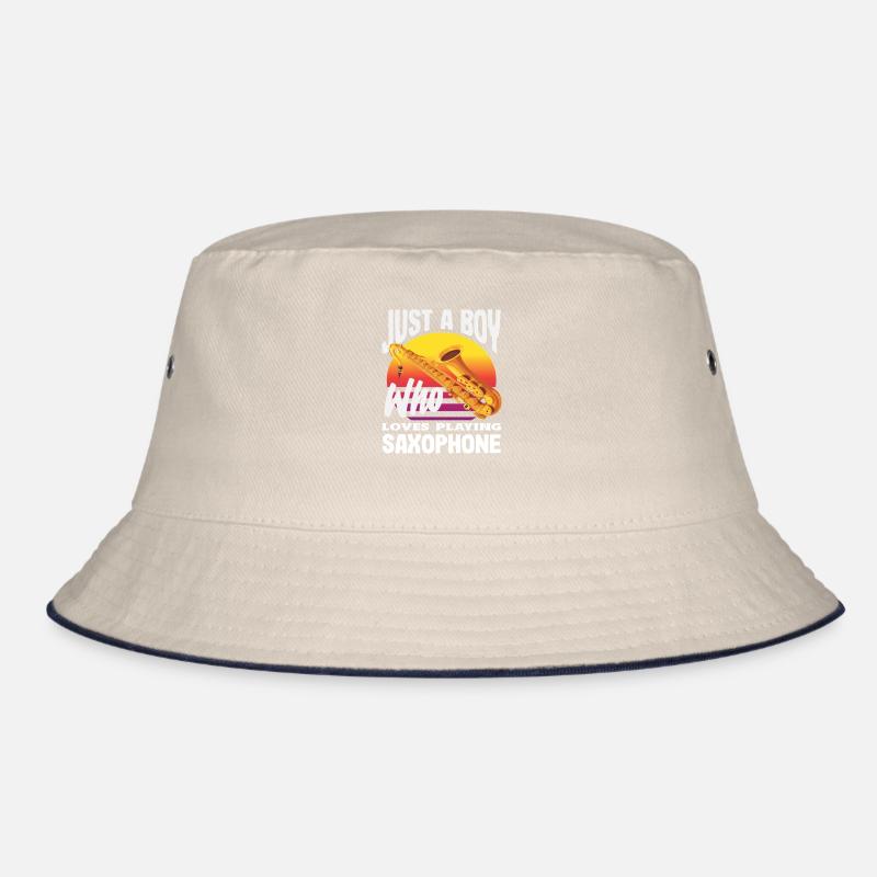 Nur Ein Junge, Der Gerne Saxophon Spielt Bucket Hat
