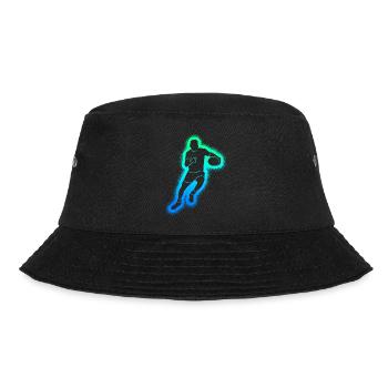 Rugbyspieler Kinder Jungen Herren Rugby - Bucket Hat - Schwarz - Vorne - Lela (165cm)