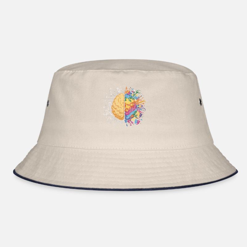 Creative brain color explosion Bucket Hat