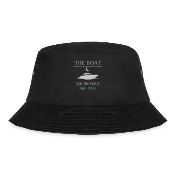 Night boating with - Bucket Hat - black - Front - Lela (165cm)