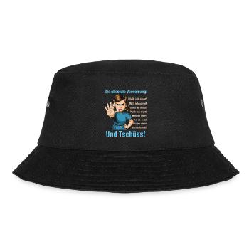 Nein Sagen – Grenzen Setzen - Bucket Hat - Schwarz - Vorne - Lela (165cm)