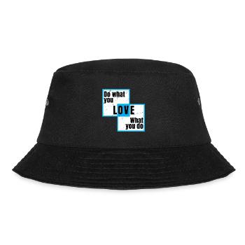 do what you love what you do - Bucket Hat - black - Front - Lela (165cm)