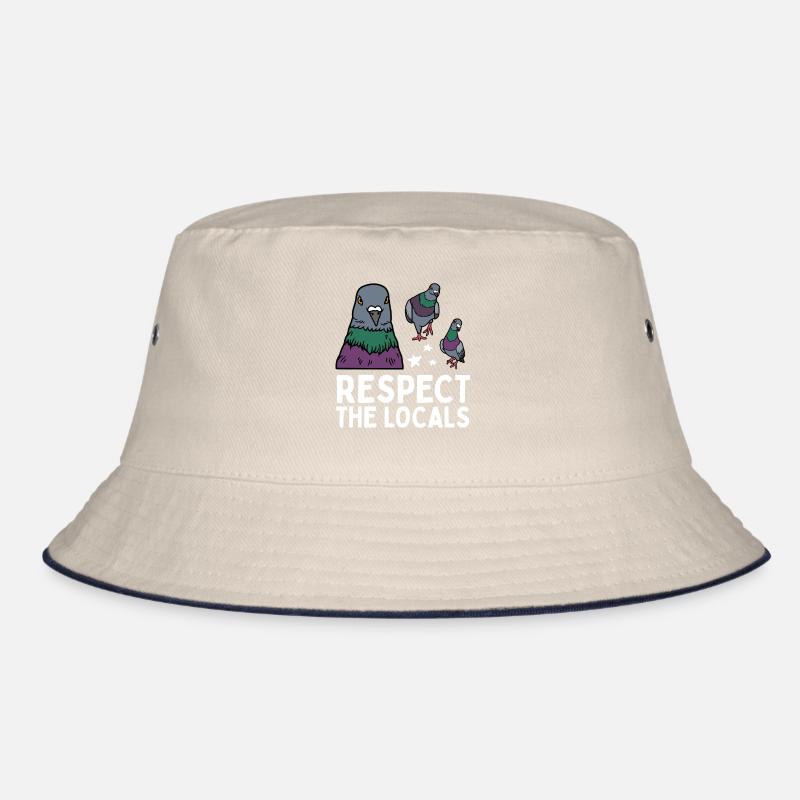 Respect the Locals Tauben Coo Bucket Hat