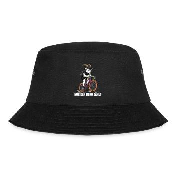 Bicycle Road Bike Cyclist Bike Sport Mountain Bike - Bucket Hat - black - Front - Lela (165cm)