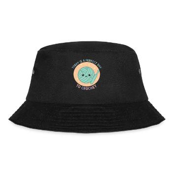 Today Is A Perfect Day To Crochet Funny - Bucket Hat - black - Front - Lela (165cm)
