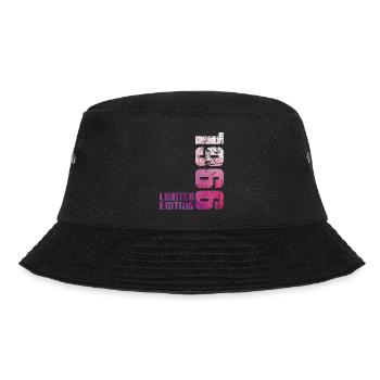 60th Birthday Man Woman 60 Years 1966 Gift - Bucket Hat - black - Front - Lela (165cm)