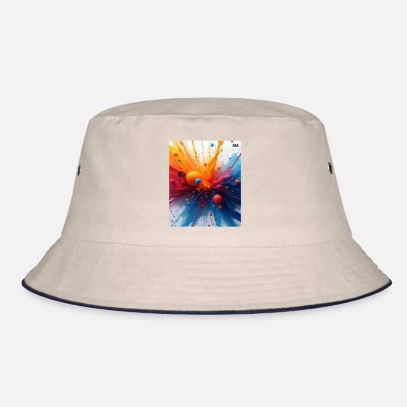 Explosion abstraite des couleurs Bob