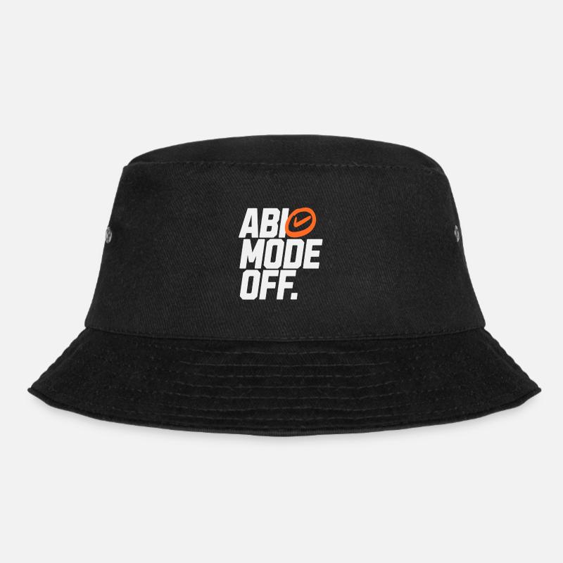 Abio Mode Off - Bucket Hat - black