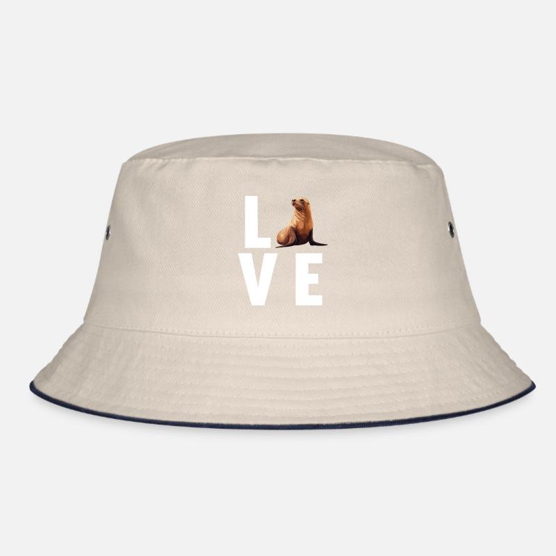 Seelöwen Seelöwe Bucket Hat