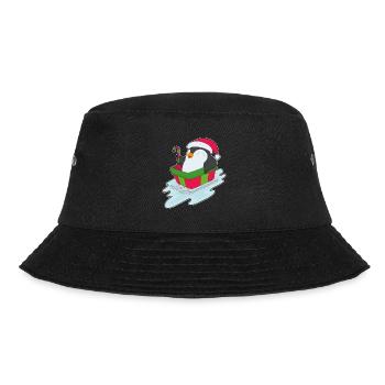 Traîneau de Noël Pingouin - Bob - noir - Devant - Lela (165cm)