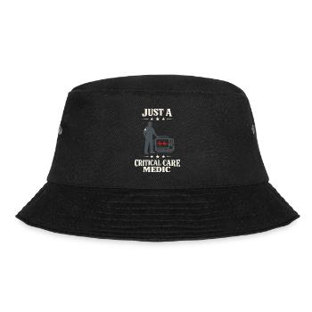 Intensivpflegesanitäter Advanced Emt Als Identity - Bucket Hat - Schwarz - Vorne - Lela (165cm)