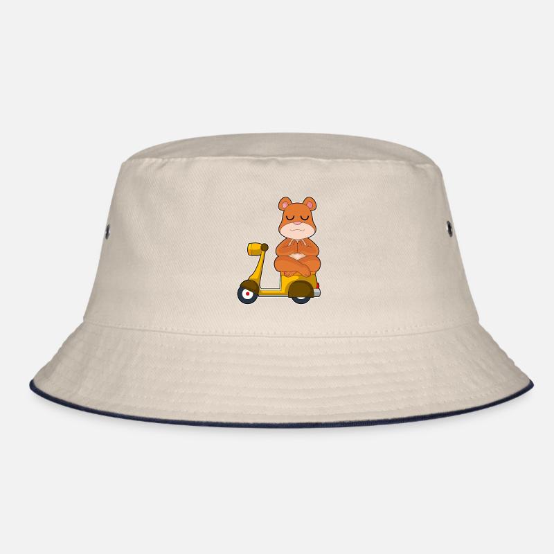 Bär Motorroller Bucket Hat