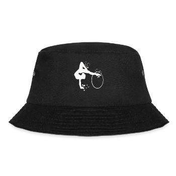Gymnastics Hoops Rhythmic Gymnastics - Bucket Hat - black - Front - Lela (165cm)