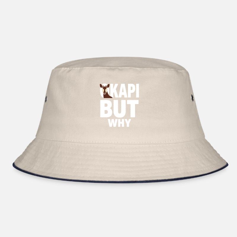 Okapi-liebhaber Okapi-tier Seltene Tierweltliebe Bucket Hat