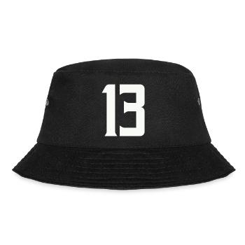 13 - Bucket Hat - black - Front - Lela (165cm)