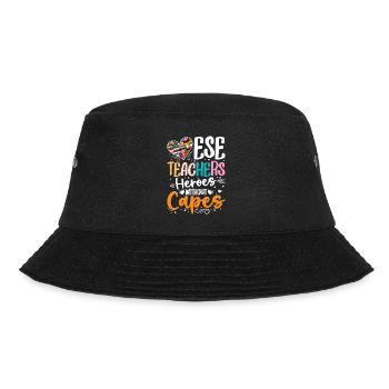 Gifts for ESE Teachers - Bucket Hat - black - Front - Lela (165cm)