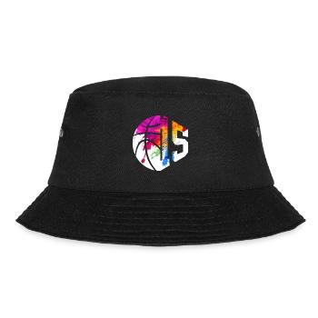 NR. 15 NUMMER 15 BASKETBALL 15. GEBURTSTAG - Bucket Hat - Schwarz - Vorne - Lela (165cm)