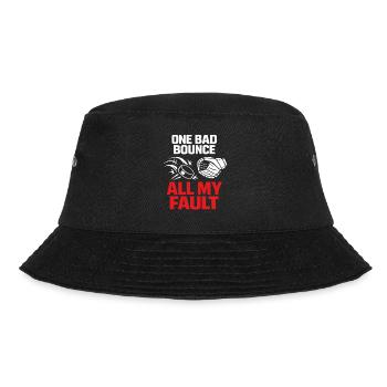 Hockey Goalie Geschenk Goalie Life Hockey Goalie - Bucket Hat - Schwarz - Vorne - Lela (165cm)
