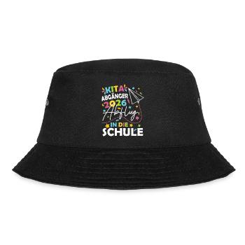 Kita Abgänger 2026 - Bucket Hat - Schwarz - Vorne - Lela (165cm)