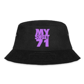 71 - Bucket Hat - Schwarz - Vorne - Lela (165cm)