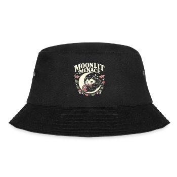 Moonlit Menace - Bucket Hat - black - Front - Lela (165cm)