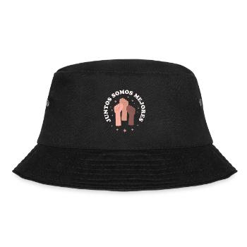 United Fists Circle - Bucket Hat - black - Front - Lela (165cm)