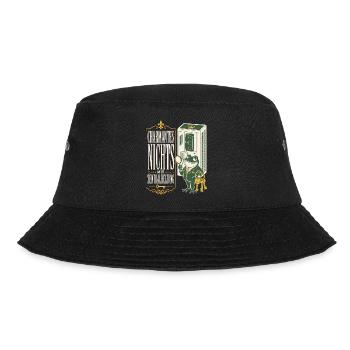 Charmantes Nichts mit Zentralheizung - Bucket Hat - Schwarz - Vorne - Lela (165cm)