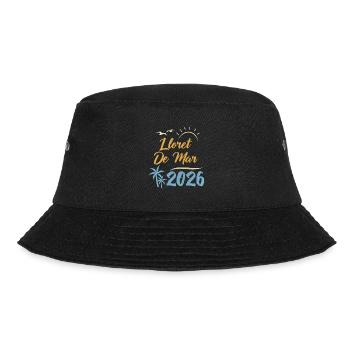Lloret De Mar 2026 - Bucket Hat - Schwarz - Vorne - Lela (165cm)