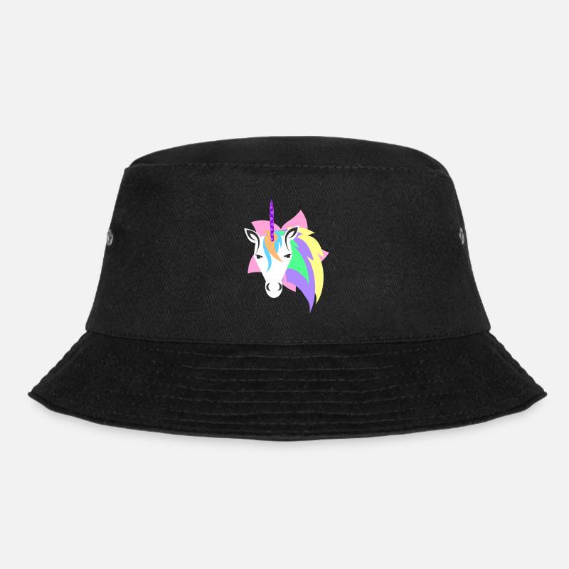 Introverted Unicorn – Leave Me Alone - Bucket Hat - black