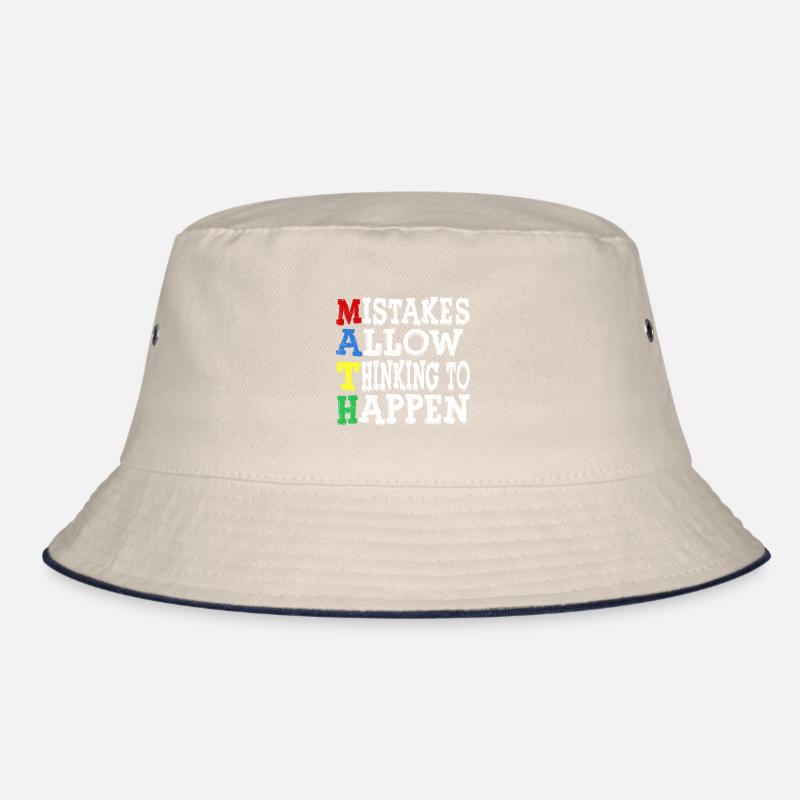 Mistakes Allow Thinking To Happen Bucket Hat
