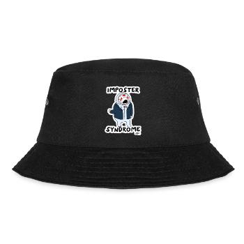 Imposter Syndrome Astronaut - Bucket Hat - black - Front - Lela (165cm)