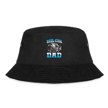 Trout Trout Pond Fishing Rod Angler Frogfish - Bucket Hat - black - Front - Lela (165cm)