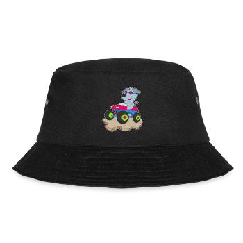 Dog Car - Bucket Hat - black - Front - Lela (165cm)