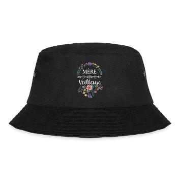 Mère Veilleuse Maman Merveilleuse Floral - Bob - noir - Devant - Lela (165cm)