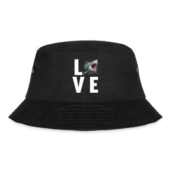 Megalodons Megalodon - Bucket Hat - black - Front - Lela (165cm)