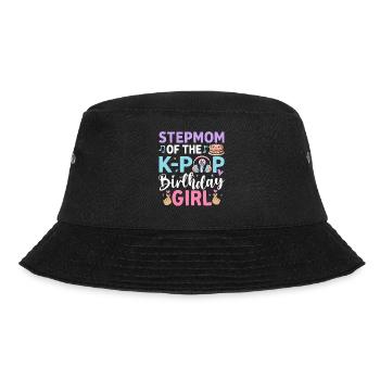 Step Mom of The K-Pop Birthday Girl - Bucket Hat - black - Front - Lela (165cm)