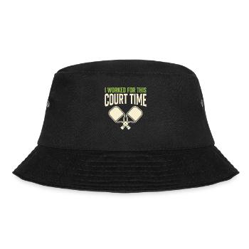 Pickleball Ruhestand Pickleball Geschenk Im - Bucket Hat - Schwarz - Vorne - Lela (165cm)